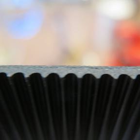 Gummimatte feine Riefen