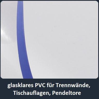 PVC weich glasklar transparent