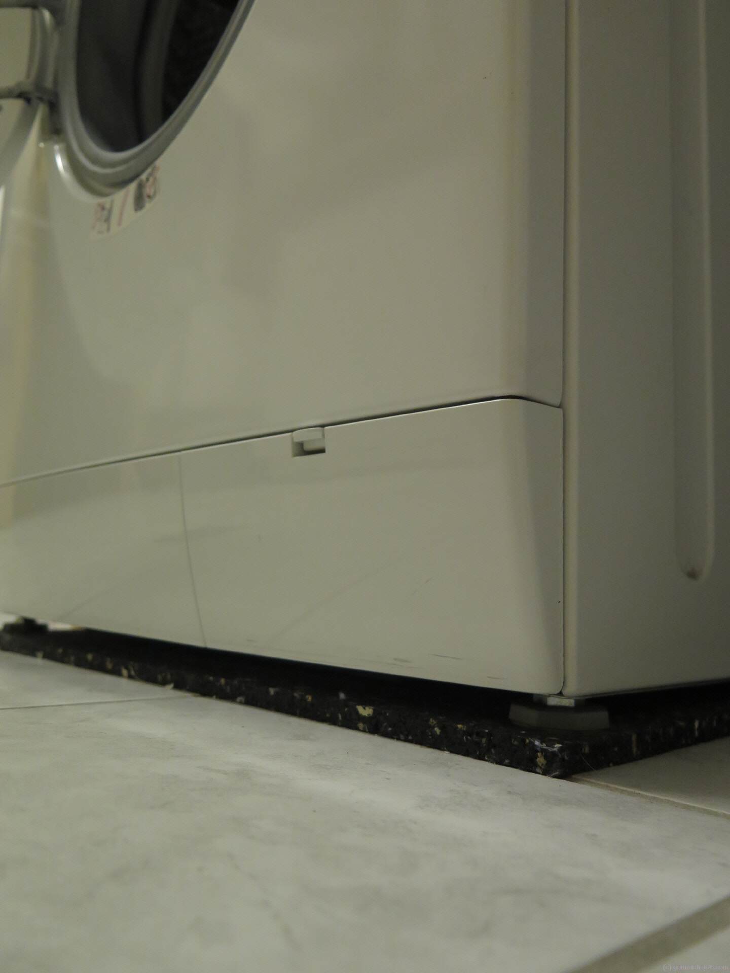 Antivibrationsmatte Waschmaschine 60x60x1cmGummi Waschmaschinenunterlage 